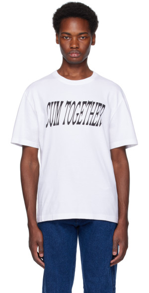 Carne Bollente - SSENSE Exclusive White 'Cum Together' T-Shirt