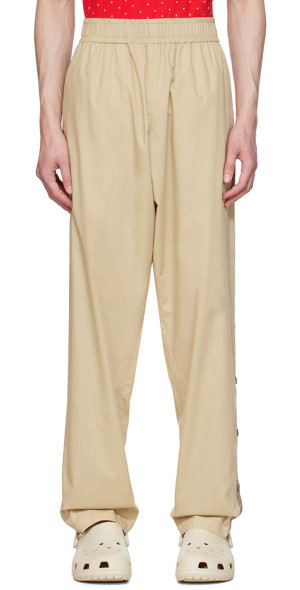 パンツ chloe nardin BUTTONED TRACK PANTS CHLOé NARDIN - Beige Buttoned Track Pants