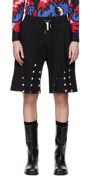Chopova Lowena - Black Snap Shorts