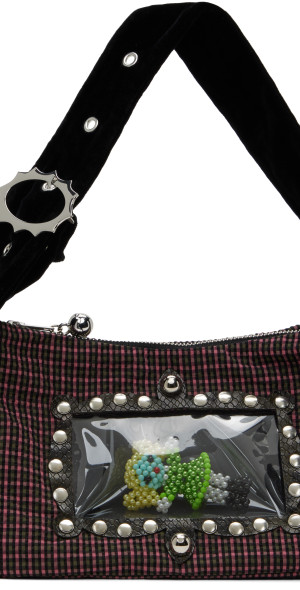 Chopova Lowena - Pink & Black Mommy Mini Bag