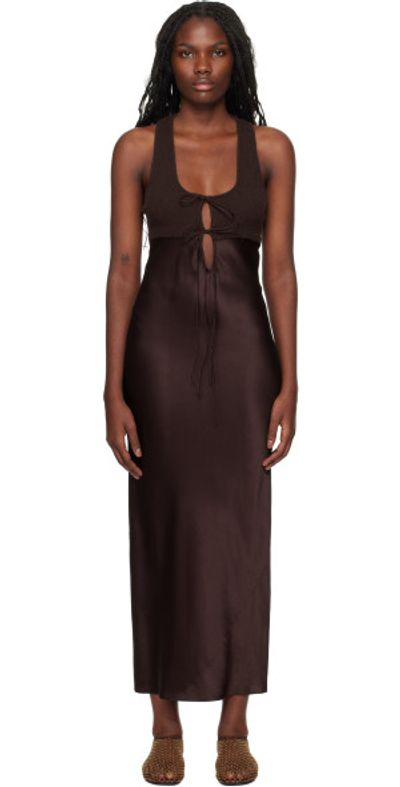 interior knit dresses Sequin Leopard Knit Midi Dress- QOS Medium main image 0