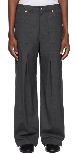 CMMAWEAR - Black Gaia Cargo Pants