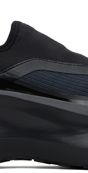 ☆SALOMON X COMME DES GARCONS☆ SLIP-ON PLATFORM BLACK Salomon Platform Slip-On Comme des Garcons Black Men's
