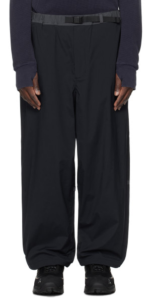 daiwapier39 W’sTECHEASYTROUSERSPOLYSERGE DAIWA PIER39 - Black Tech Ex-Weather Trousers