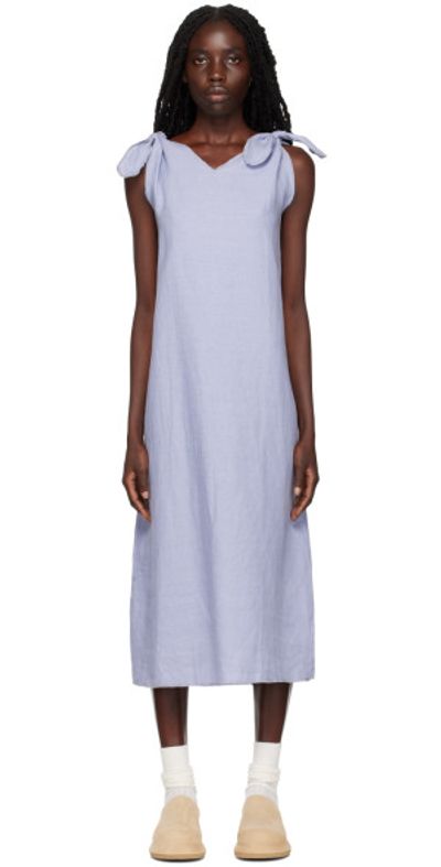 knee length dresses for ladies Strapless Linen Dress