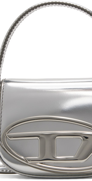 DIESEL ディーゼル　シルバー ハンドバッグ　1DR-XS-S DIESEL (ディーゼル) 1DR-XS-S / SILVER | Detail Application