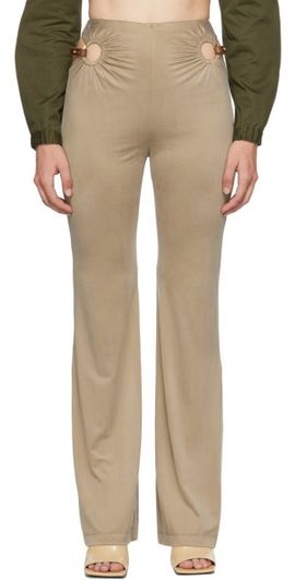 Dion Lee Dion Lee Beige Horse Bit Trousers