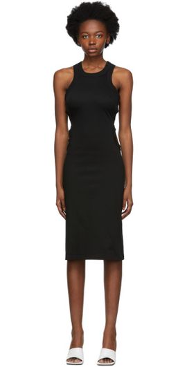 Dion Lee Dion Lee Black Jersey Tank Dress