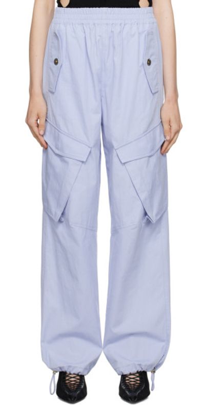 Dion Lee Dion Lee Blue Elasicized Trousers