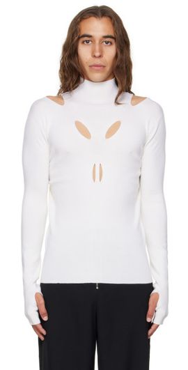 Dion Lee Dion Lee Off-White Skivvy Turtleneck