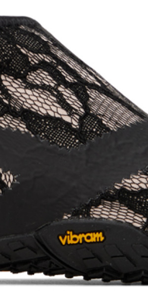 Doublet×Suicock LACE FIVE FINGERS Doublet Beige & Black Suicoke Edition FiveFingers Sneakers