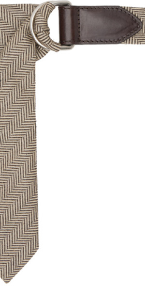 Dries Van Noten Dries Van Noten Tie ベルト Beige Tie Belt by Dries Van Noten on Sale