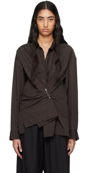 トップス dries van noten 23ss motorcycle shirt Dries Van Noten Tops