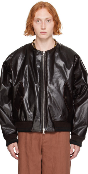 Dries Van Noten ボンバージャケット サイズXL DRIES VAN NOTEN(ドリスヴァンノッテン) バックZIPボンバージャケット