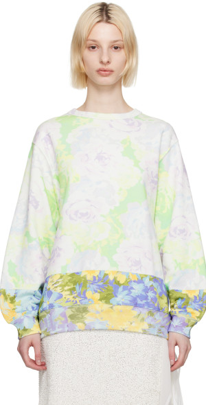 Dries Van Noten - Multicolor Floral Sweatshirt