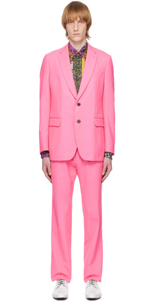 Dries Van Noten - Pink Two-Button Suit