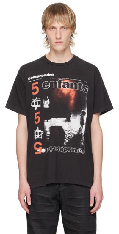 Enfants Riches Déprimés Enfants Riches Déprimés Black 'Comprendre' T-Shirt