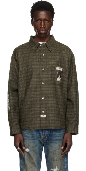 Enfants Riches Déprimés - Green Flannel Shirt