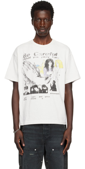 Enfants Riches Déprimés - White 'Be Careful What You Pray For' T-shirt