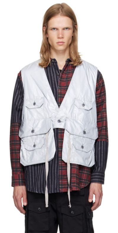 Engineered Garments - Silver Fowl Vest