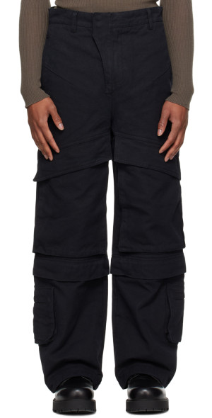 entire studios hard cargo カーゴパンツ ブラック Entire Studios - Black Hard Cargo Pants