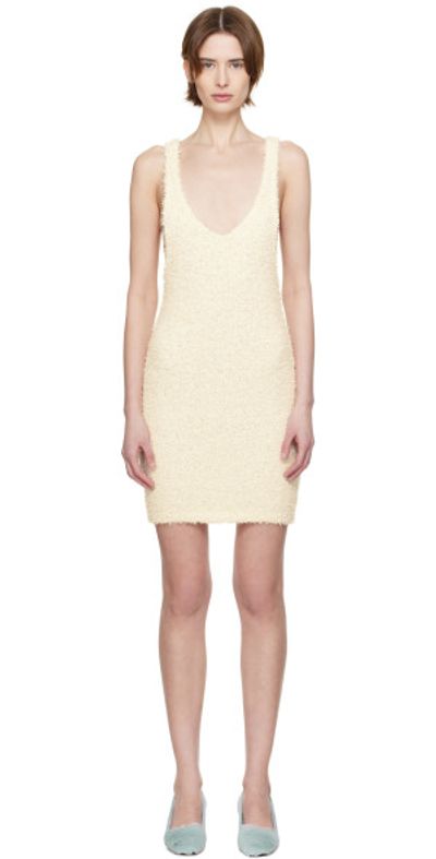Entire Studios Entire Studios Off-White Tuft Tank Minidress