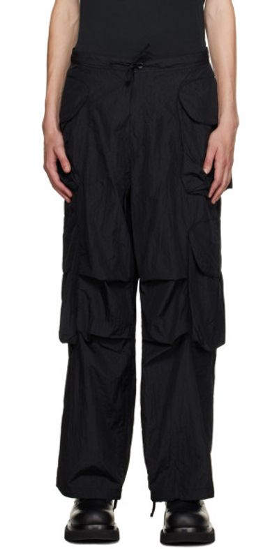 Entire Studios SSENSE Exclusive Black Gocar Cargo Pants