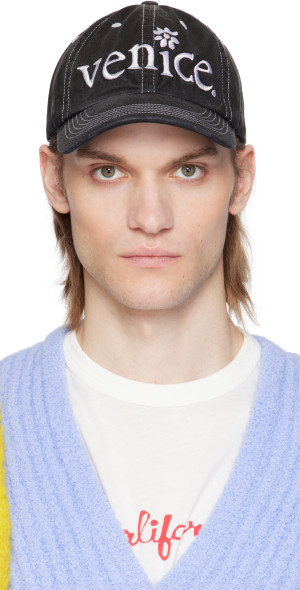 ERL キャップ　　be nice venice ERL Venice Embroidered Twill Baseball Cap | Nordstrom