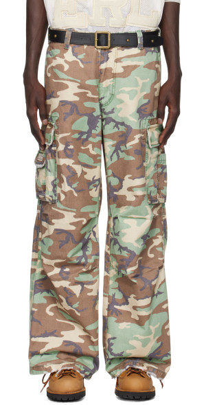 ERL - Green Camo Cargo Pants