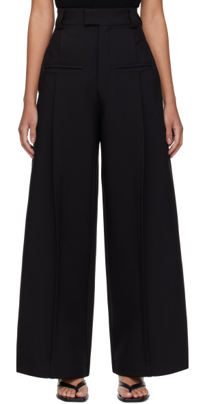 Fax Copy Express - Black 'Hand In Front Pocket' Trousers