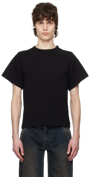 Fax Copy Express - Black V-Neck Hoodie