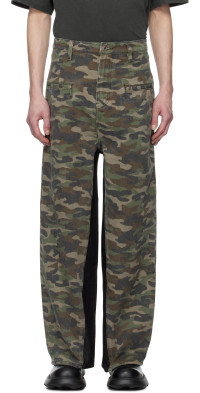 Fax Copy Express】Casual camouflage pant