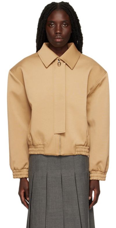 Fax Copy Express - SSENSE Exclusive Beige Jacket