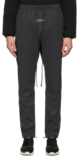 Fear of God ESSENTIALS - Black Reflective Track Pants