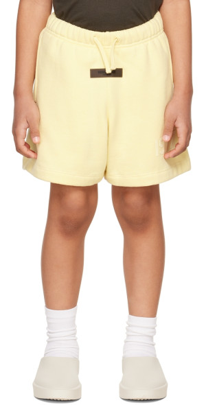 Fear of God ESSENTIALS - Kids Yellow '1977' Shorts