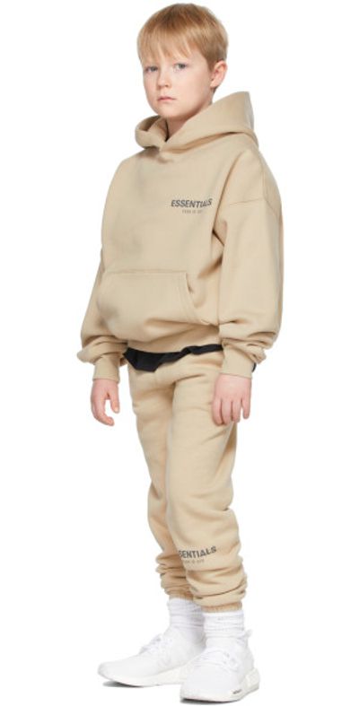 Rain Drum Brown Fog Hoodie Pullover Hoodie Ssense Brown Essentials