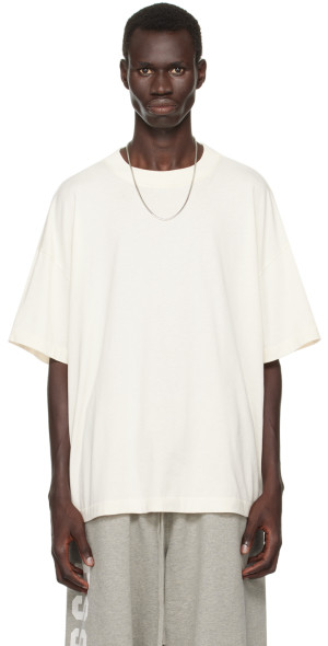 Fear of God ESSENTIALS Three Pack Off White Essentials T Shirts