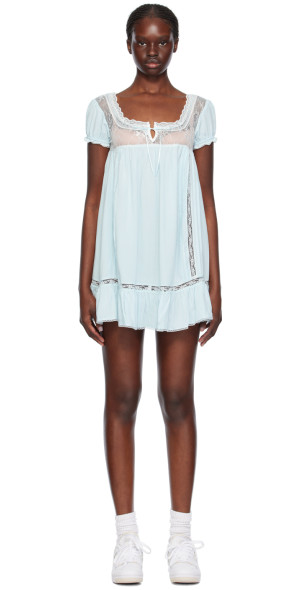 Frankies Bikinis - Blue Harmony Minidress Frankies Bikinis - Blue Harmony Minidress