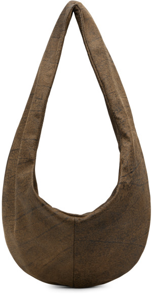 Gabriela Coll Garments - Brown No.250 Crossed Leather Bag