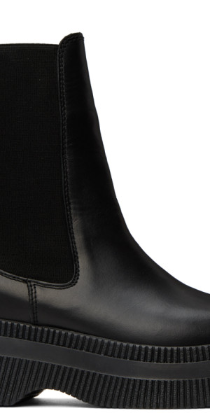 GANNI - Black Creepers Boots