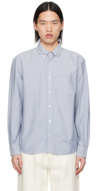 GANT 240 MULBERRY STREET - Blue Flap Pocket Shirt