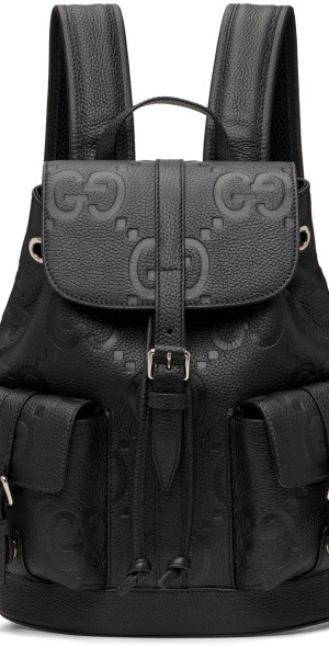 GUCCI ジャンボGG バックパック Gucci - Black Small Jumbo GG Backpack