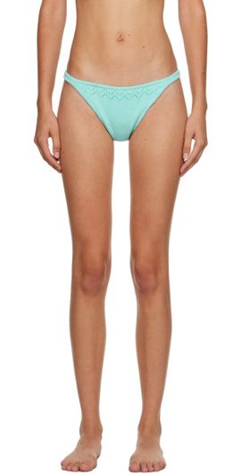 GUIZIO GUIZIO Blue Frankies Bikinis Edition Tide Bikini Bottoms