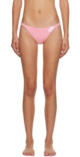 GUIZIO GUIZIO Pink Frankies Bikinis Edition Tide Bikini Bottoms