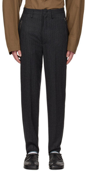 Hed Mayner - Gray Stirrup Trousers