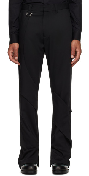 HELIOT EMIL - Black Integrated Tailored Trousers