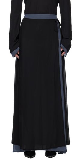 Holzweiler Holzweiler Black & Blue Leika Maxi Skirt