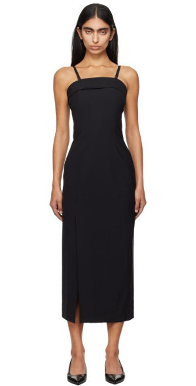 Holzweiler Holzweiler Black Shelly Tube Maxi Dress