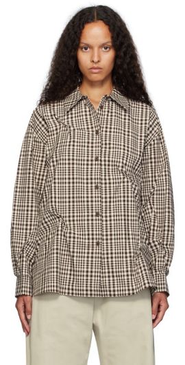 Holzweiler Holzweiler Brown Bibi Shirt