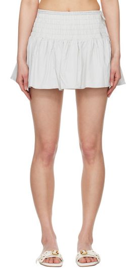 Holzweiler Holzweiler Gray UV Protection Miniskirt